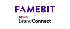 Famebit by YouTube Brand Connect logo