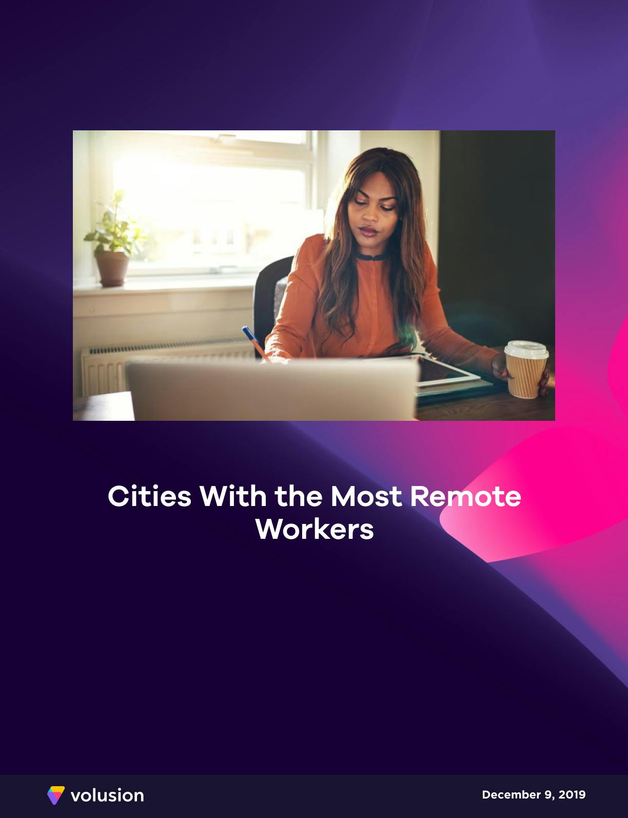 Cities with the Most Remote Workers