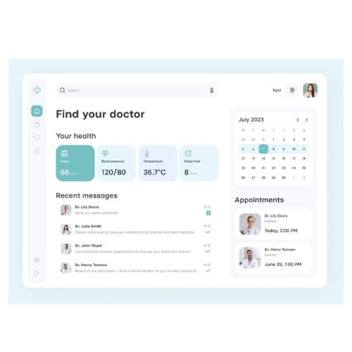 How does a doctor and patient video consultation app work?