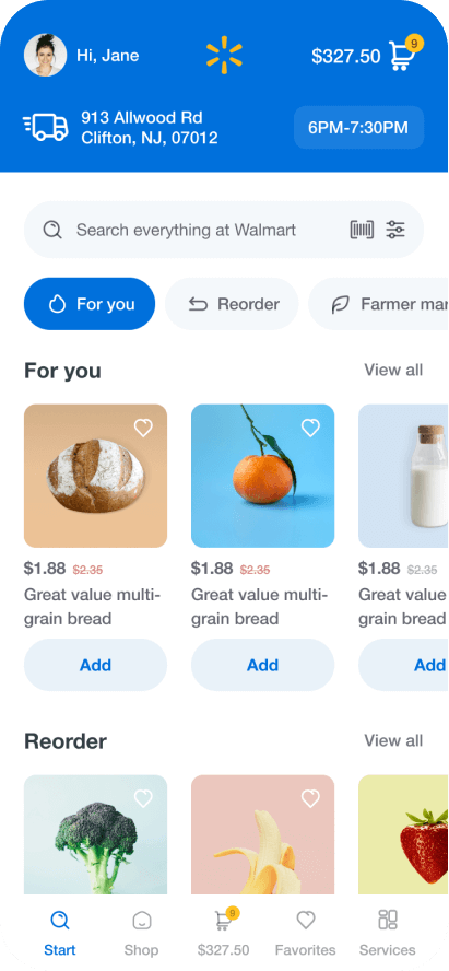 walmart redesign