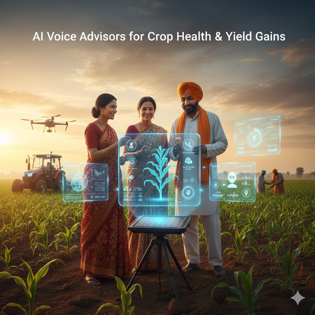 Smart farming voice agents