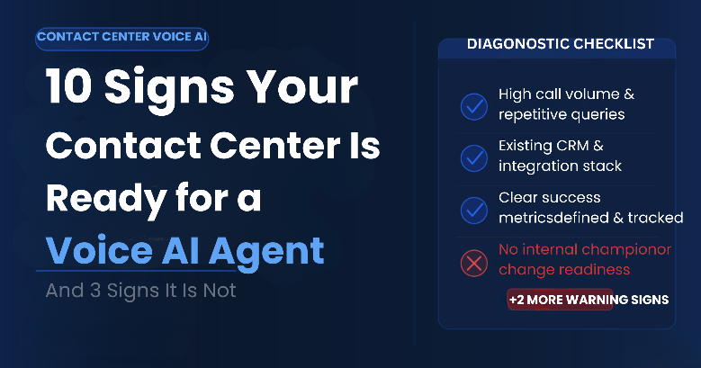10 Signs Your Contact Center Is Ready for a Voice AI Agent (And 3 Signs It Is Not)