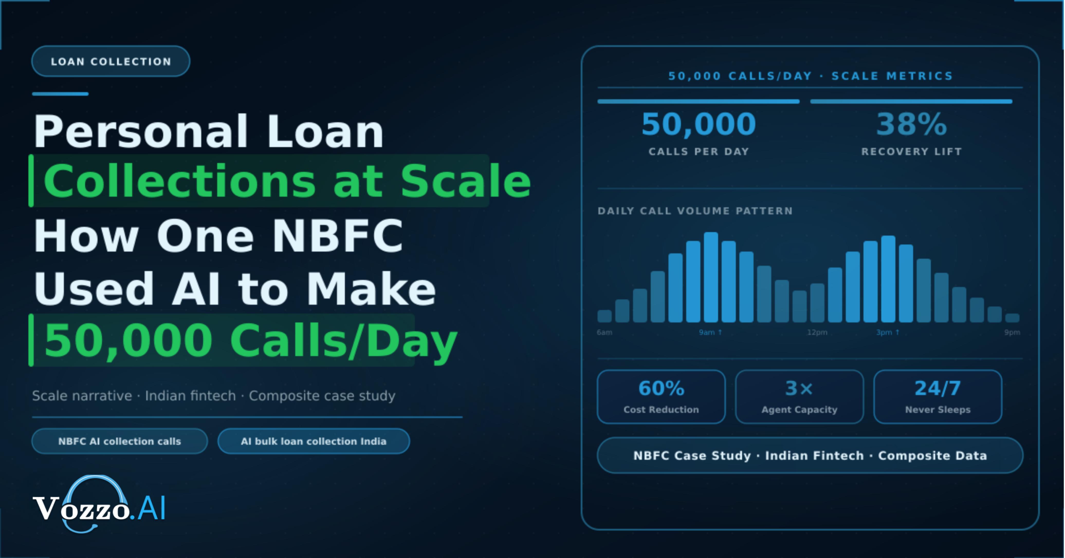 Personal Loan Collections at Scale: How One NBFC Used AI to Make 50,000 Calls a Day