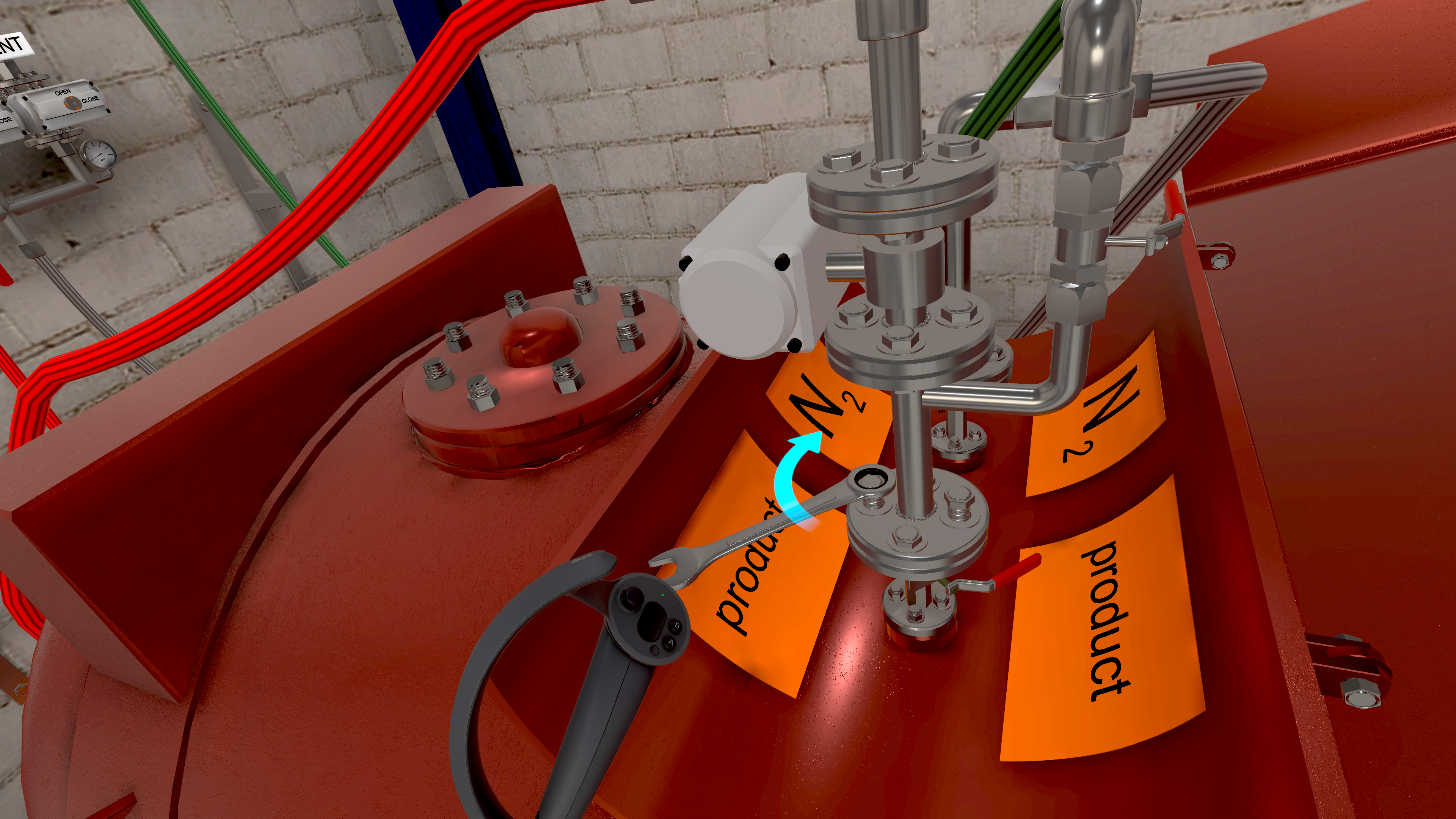 VR training Metaalalkylen lossen