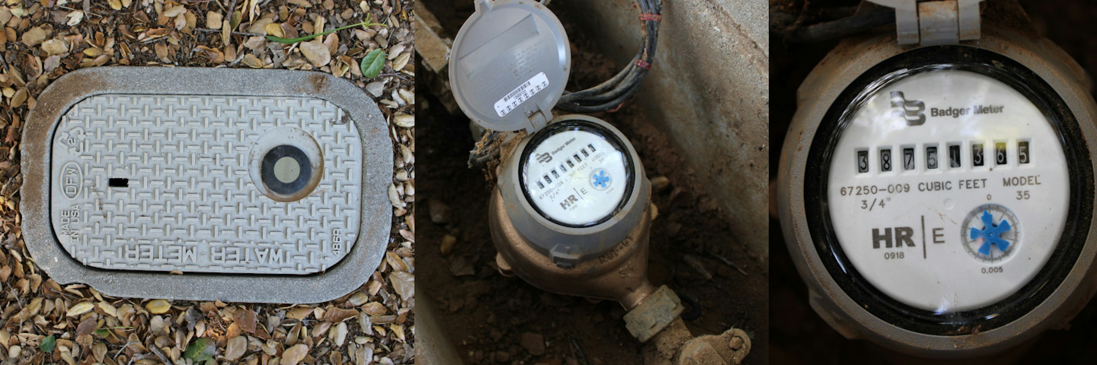 Various Water Meters