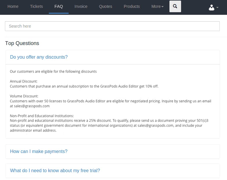 Knowledge Base and FAQ in Help Desk | <b>Vtiger CRM</b>