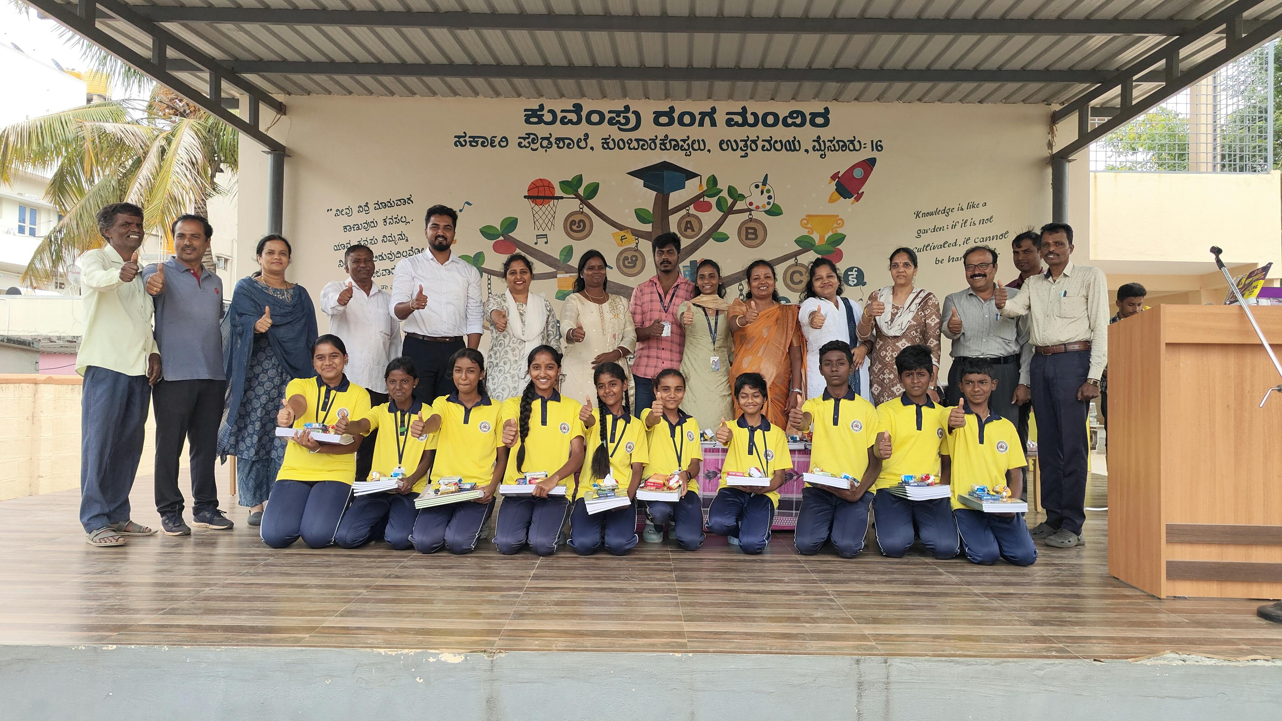 Vtiger Team with Students