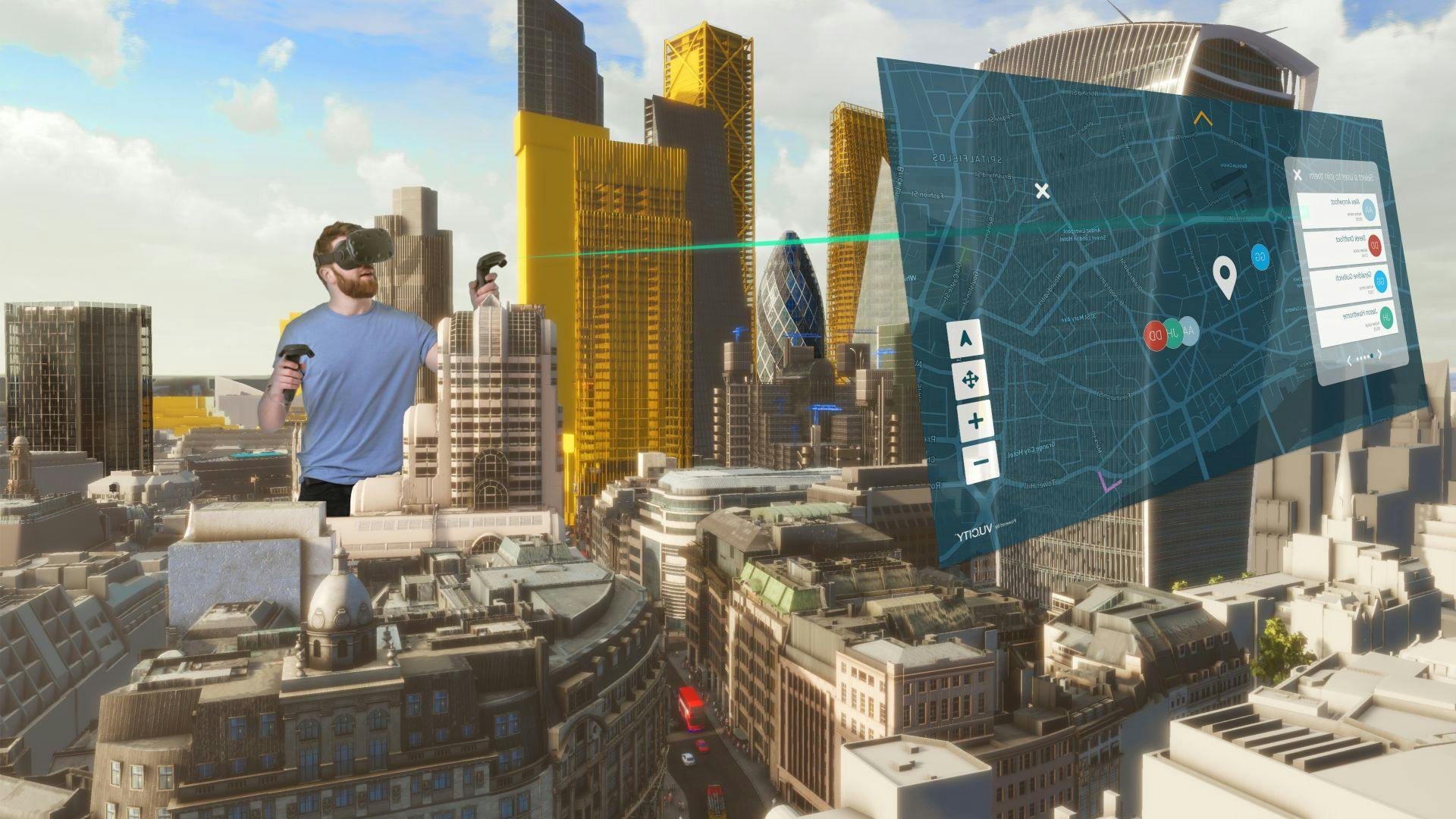 The ability to visualise the present and then conceive and plan the