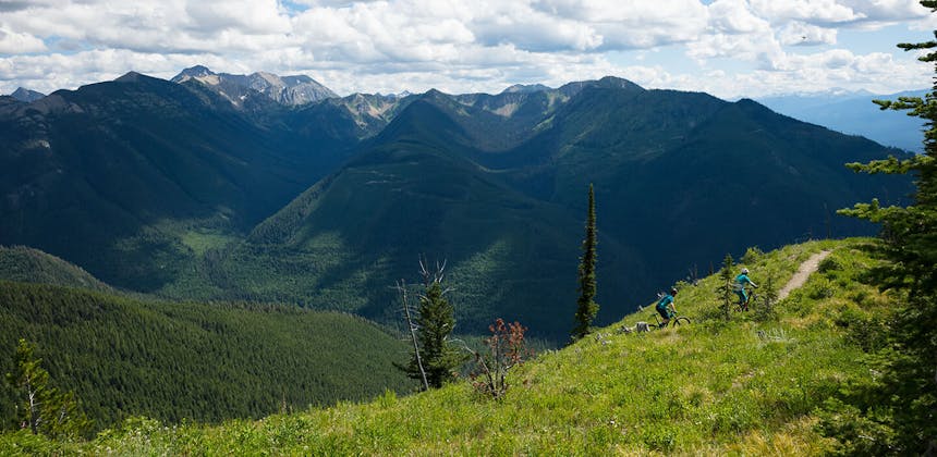 Mountain Biking in the Swan range
