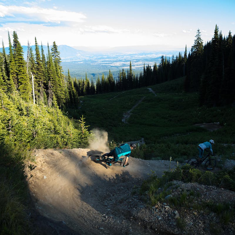 Riding at Whitefish Mountain Resort