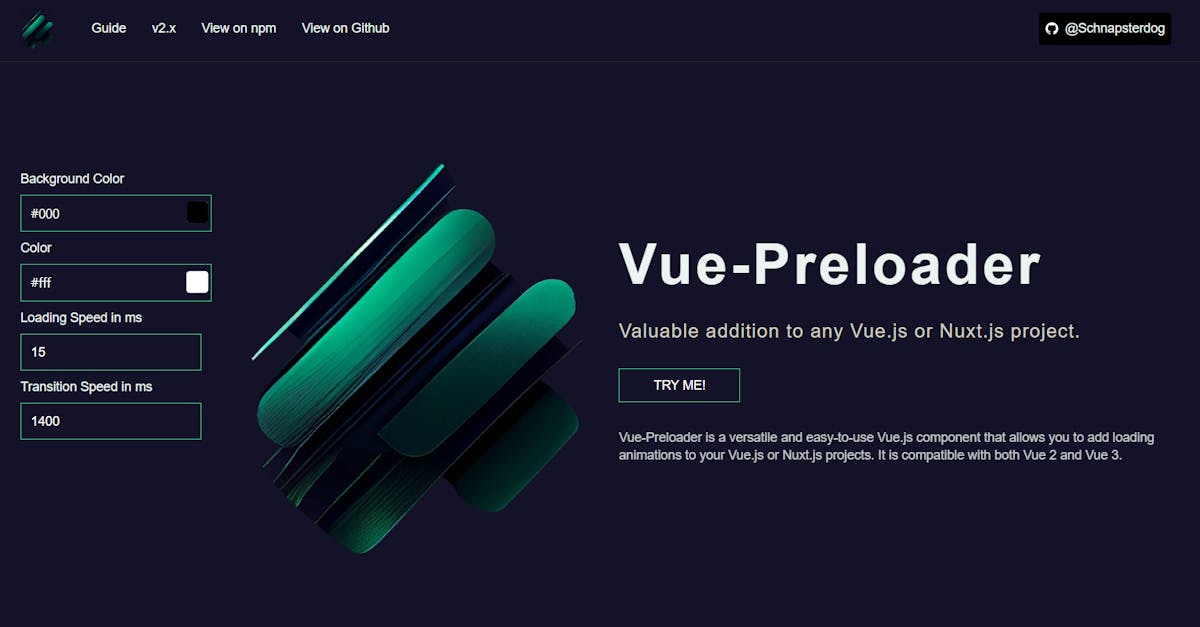 github - kylejohnson37 javascript-preloader-plug-in:... Vue Preloader