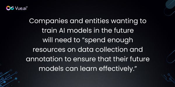 Data collection and annotation are critical to AI models' success