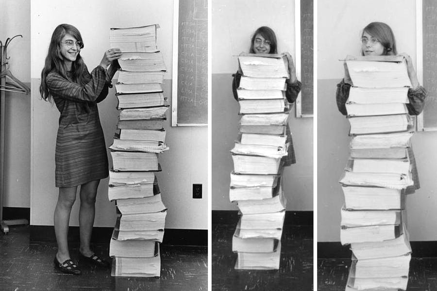 Margaret Hamilton and the Apollo code