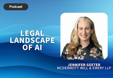 Blog post image for The Legal Landscape of AI and Digital Health Innovation - with Jennifer Geetter