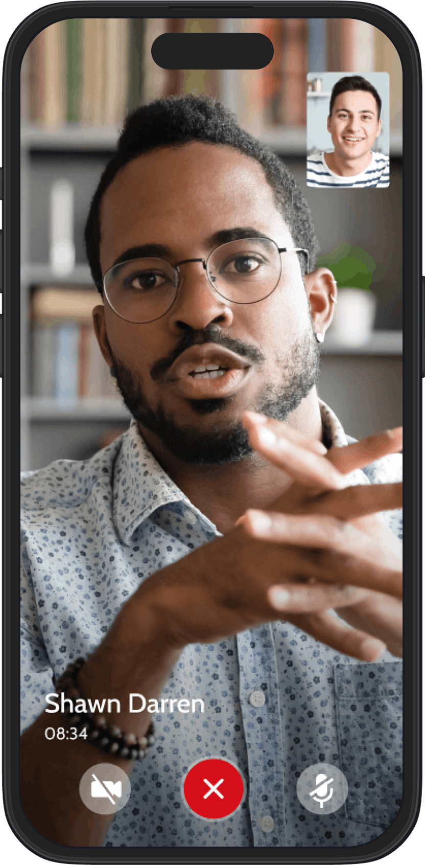 Happier Living Teletherapy video screen