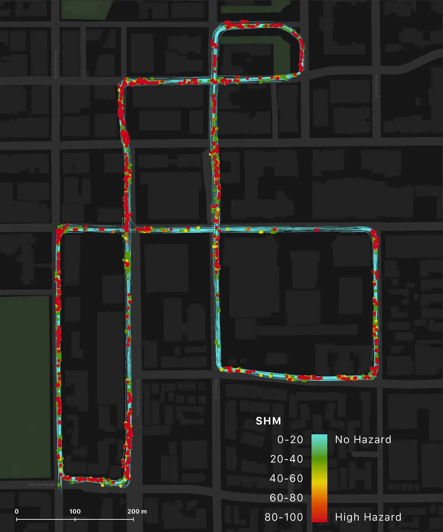Driving hazard & near-miss assessment