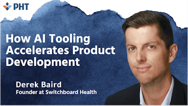 Podcast image for How AI Tooling Accelerates Product Development in Digital Health