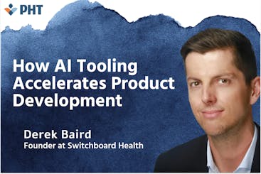 Podcast image for How AI Tooling Accelerates Product Development in Digital Health