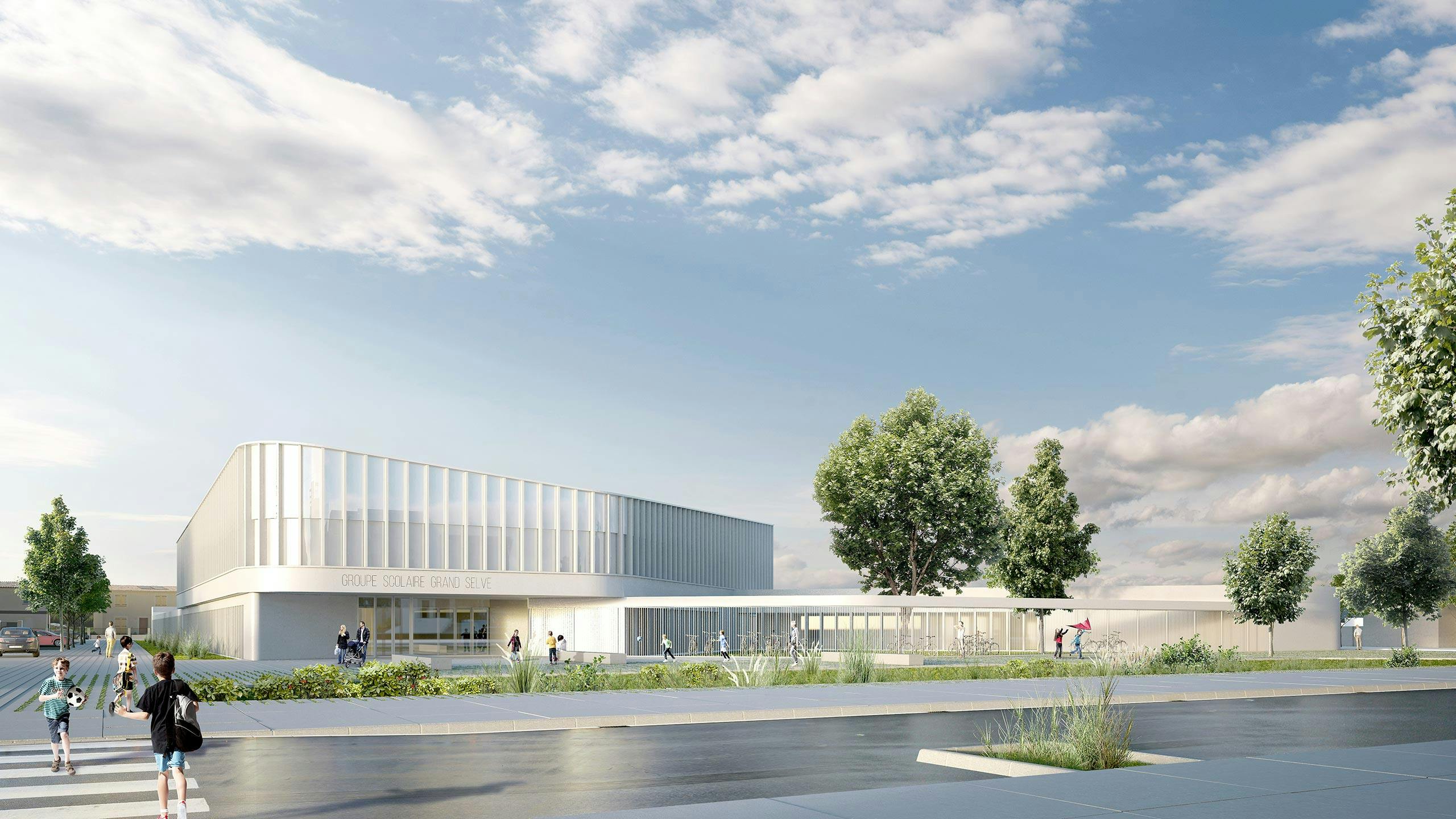 Groupe scolaire Grand Selve - W-Architectures [Voinchet & Architectes