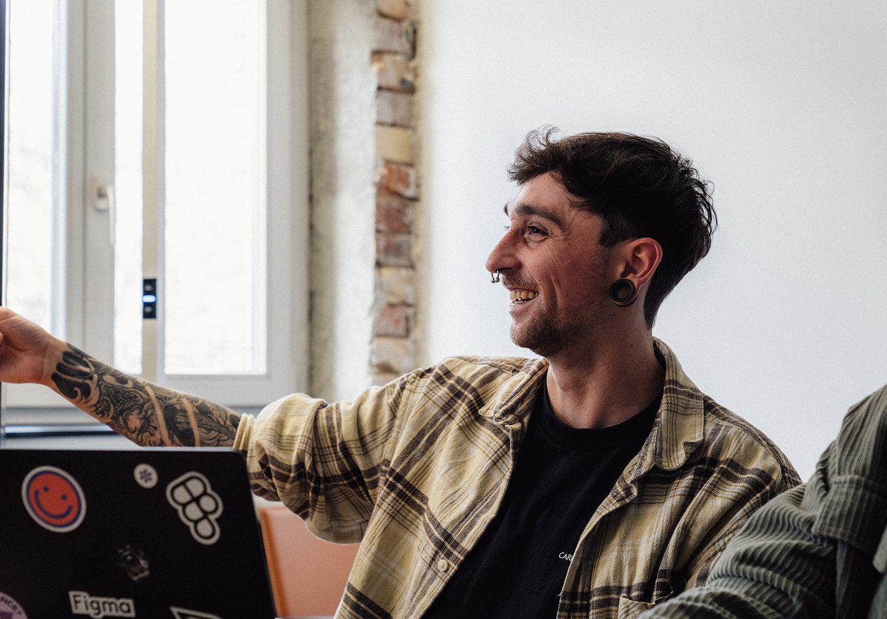 Nils Salzer, UX/UI-Designer bei Werk 8