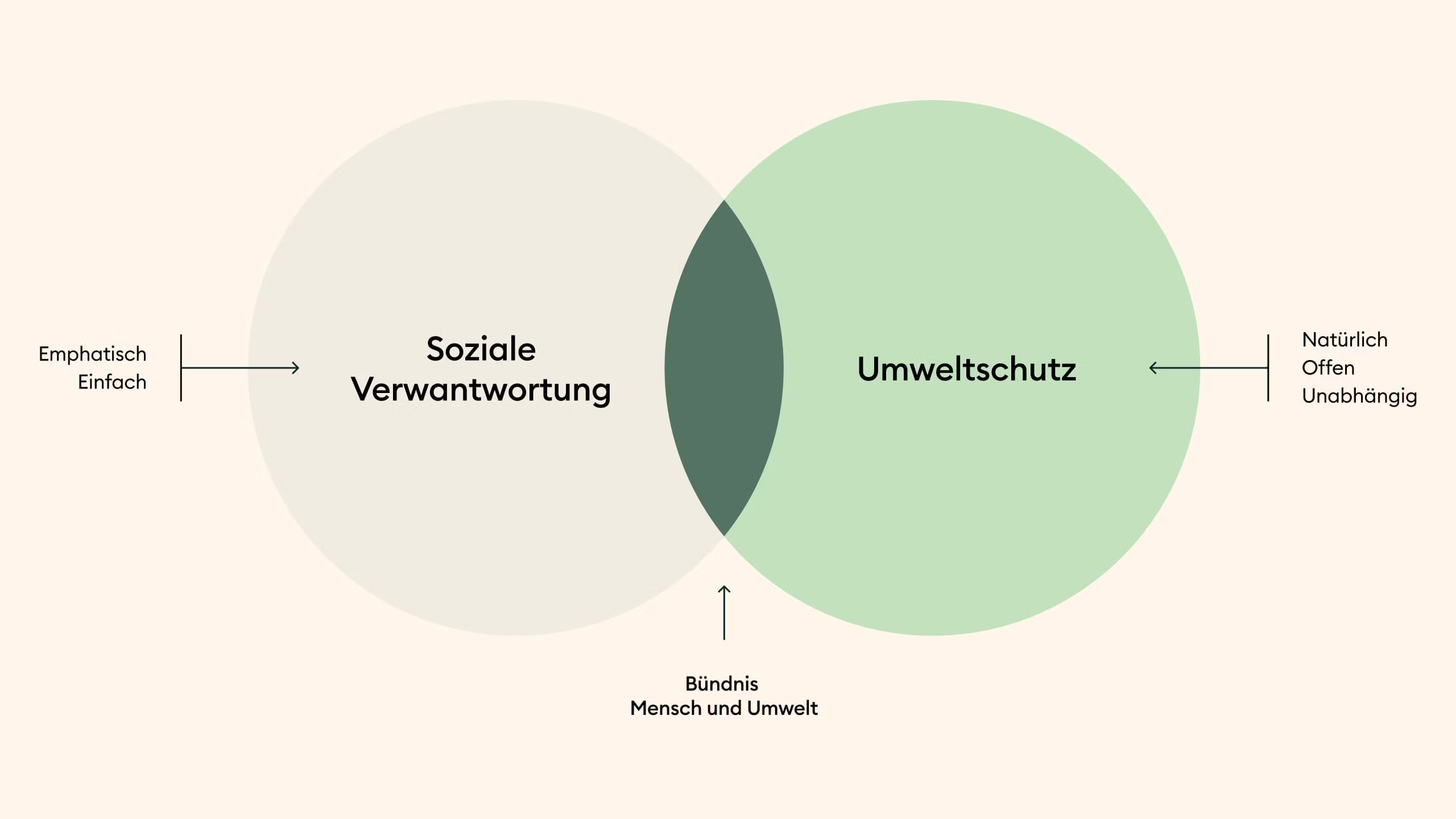 Informationsgrafik des BMU, die die Verbindung von Sozialer Verantwortung und Umweltschutz visualisiert