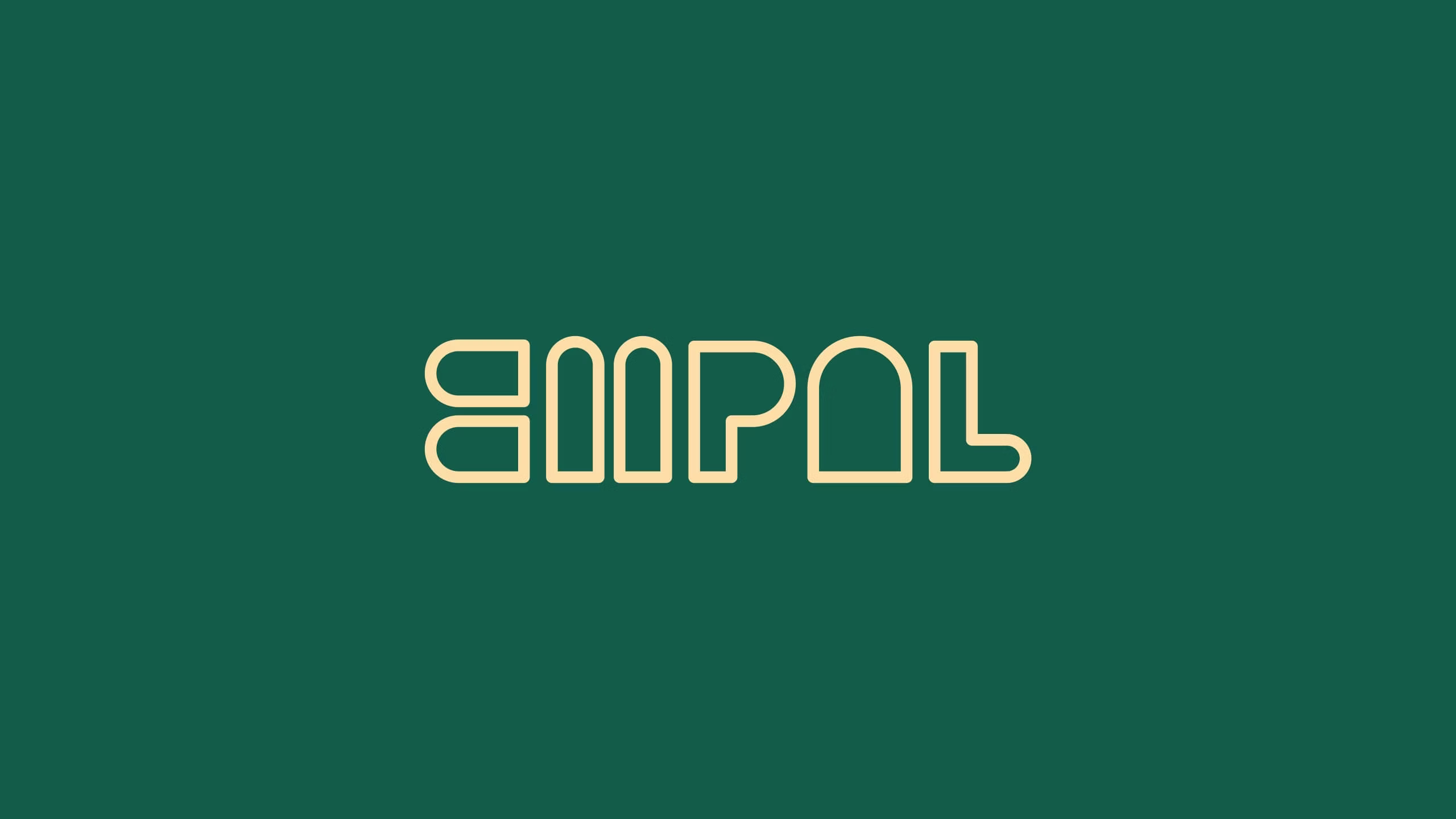 Empal Logo auf dunkelgrünem Hintergrund