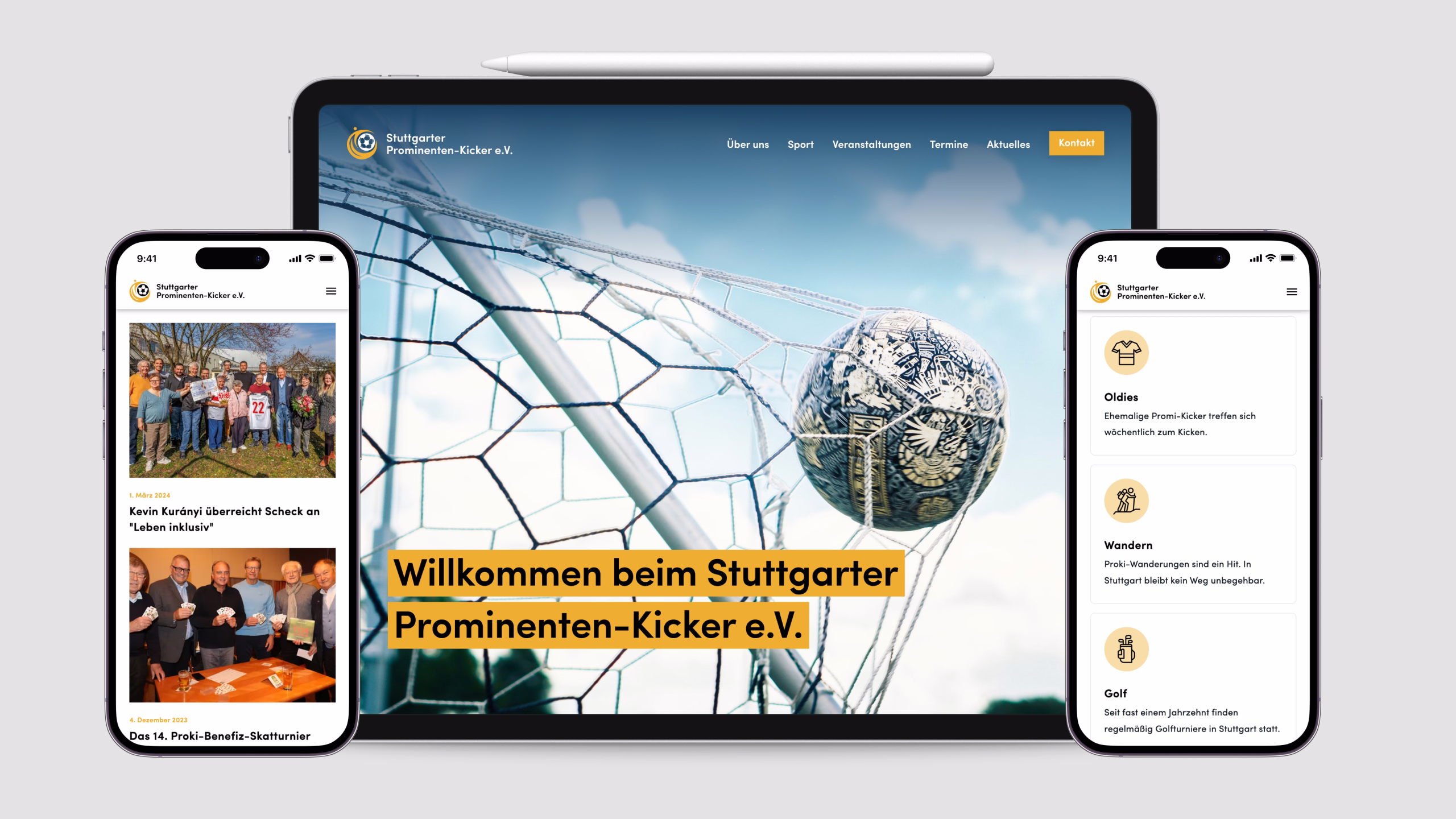 Mobile Anwendung und Tabletanwendung