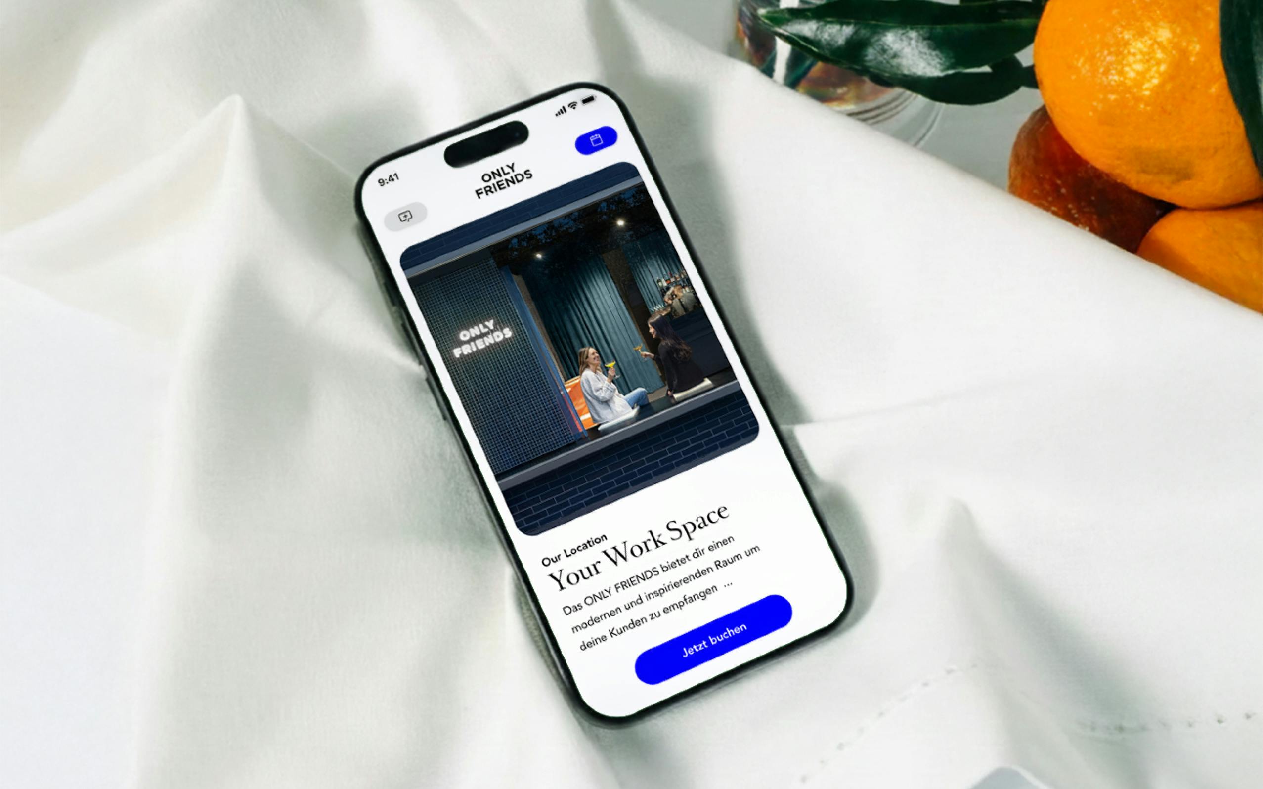 Onlyfriends Case auf Website Werk 8