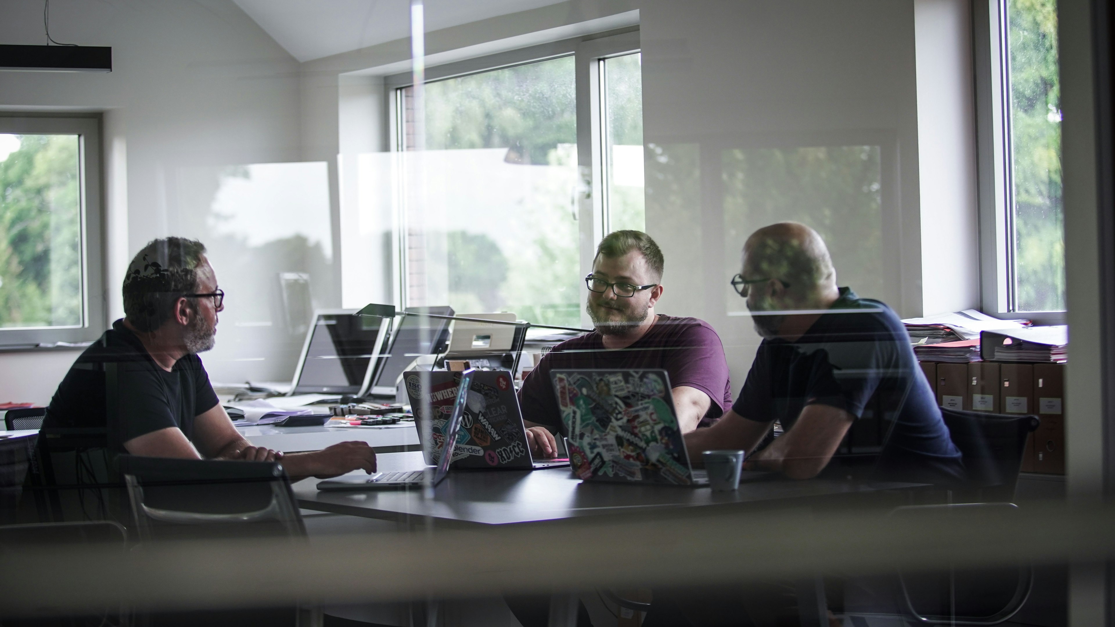 Creative team meeting – waaaw.studio (Jérémy Reignier, Lionel Cloërec, Romain Majchrzak)
