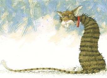 the icelandic christmas cat