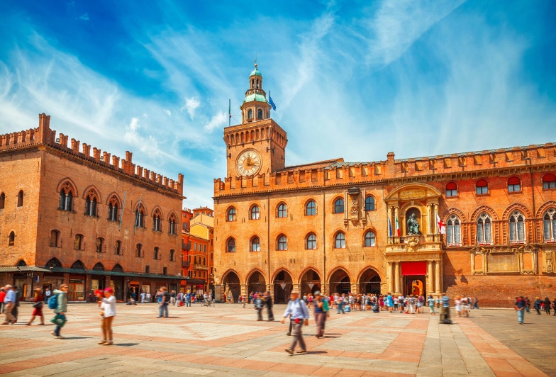 Bologna Piazza Maggiore Square