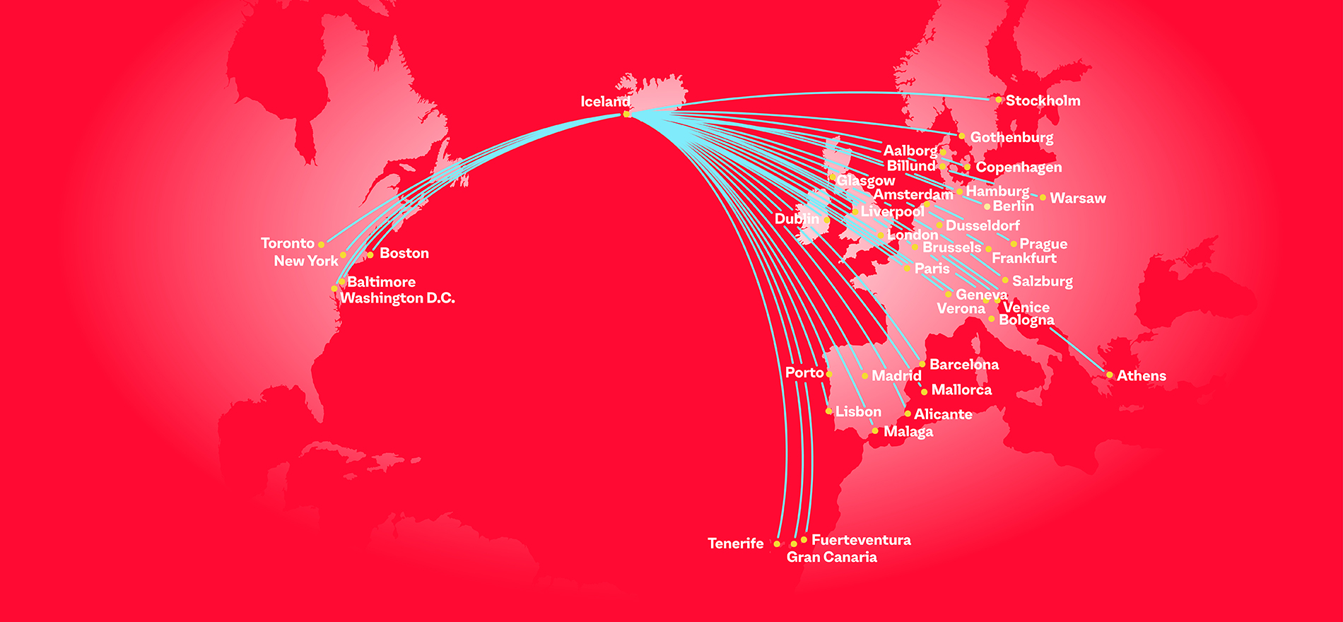 Route Map | Our wonderful destinations | PLAY airlines