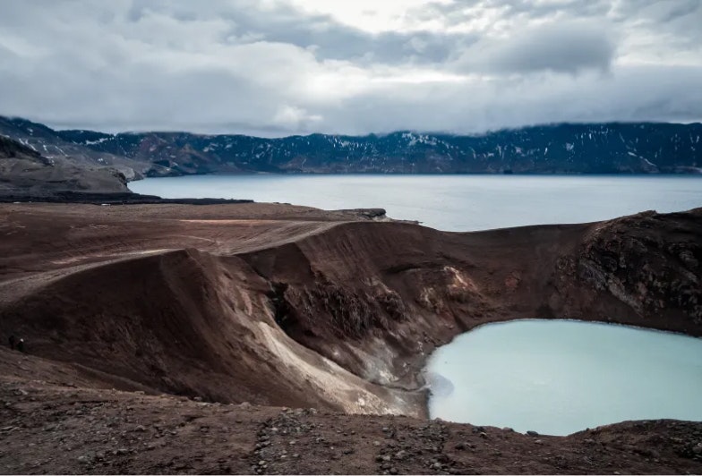 Iceland Volcano Thrihnukagigur