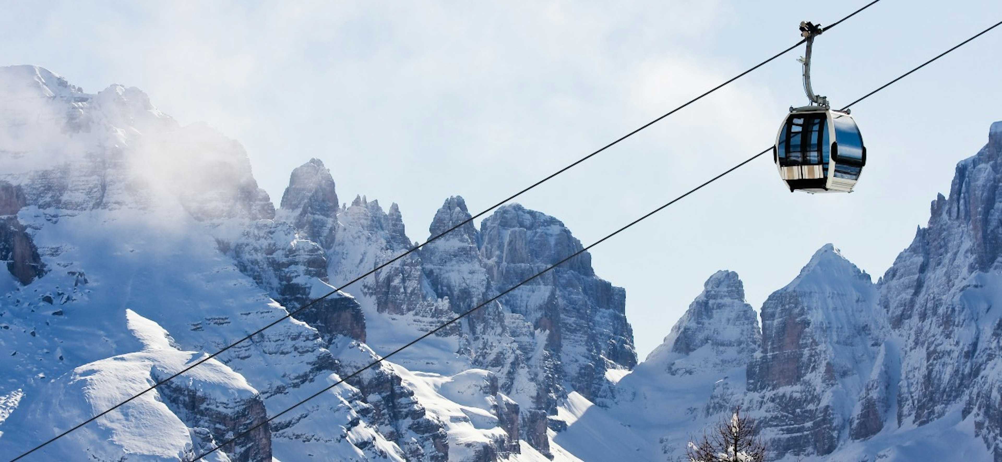 Ski resort Madonna di Campiglio. Italy
