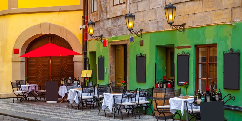 Restaurants in Prague