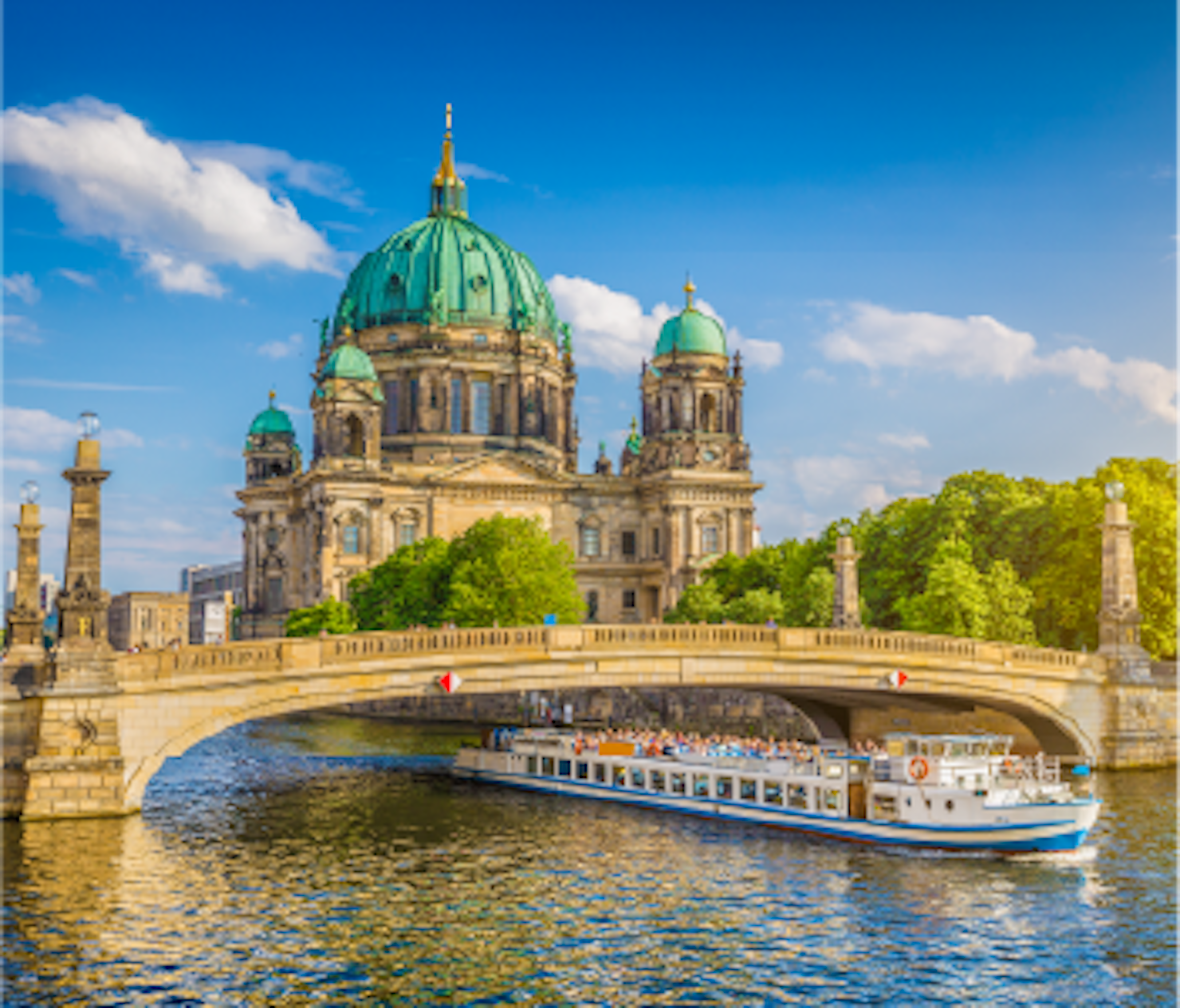 historic architecture in the beautiful Berlin, Germany's capital