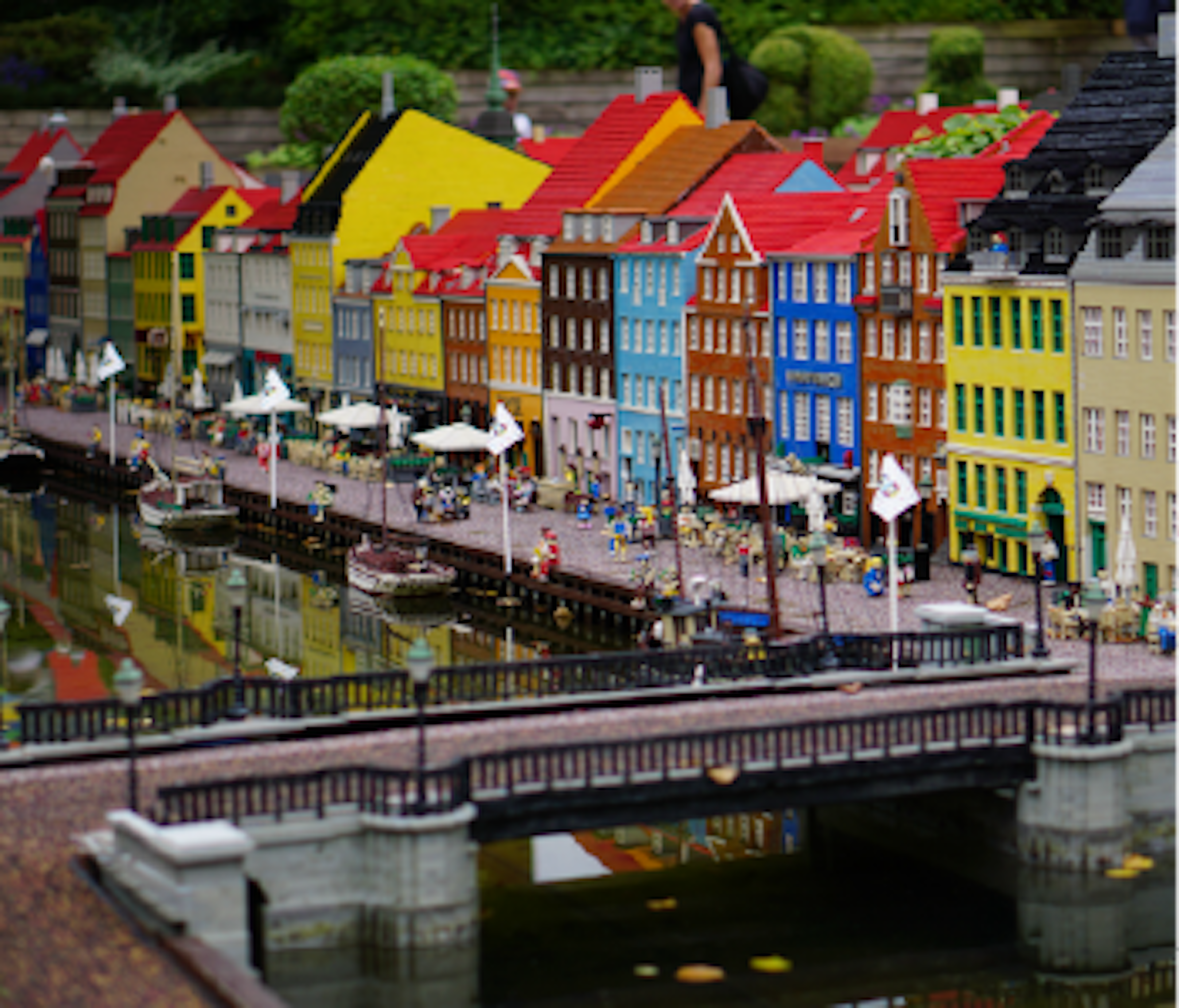 the famous LEGO toy city in Billund Denmark