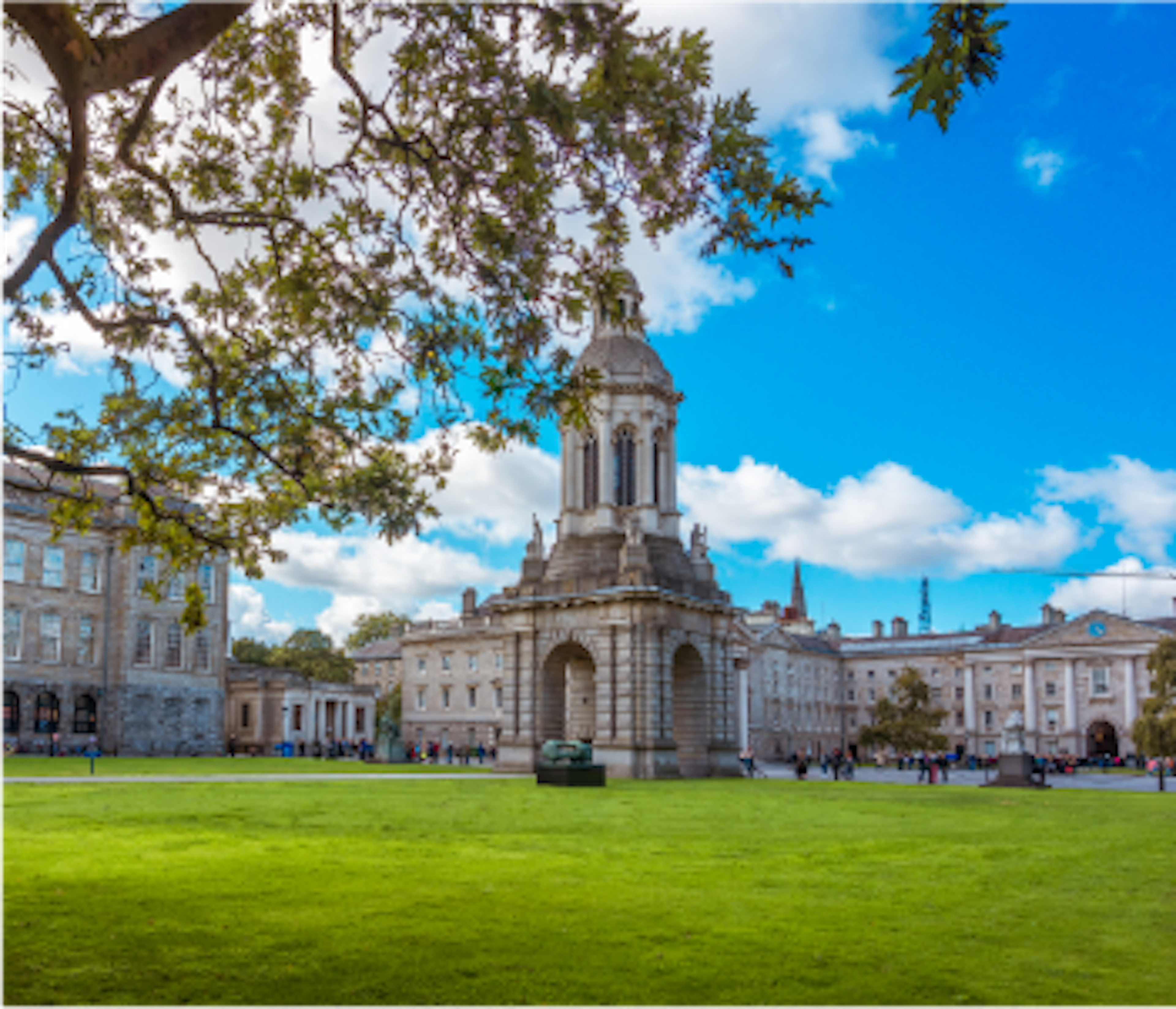 the gorgeous green city of Dublin in Ireland