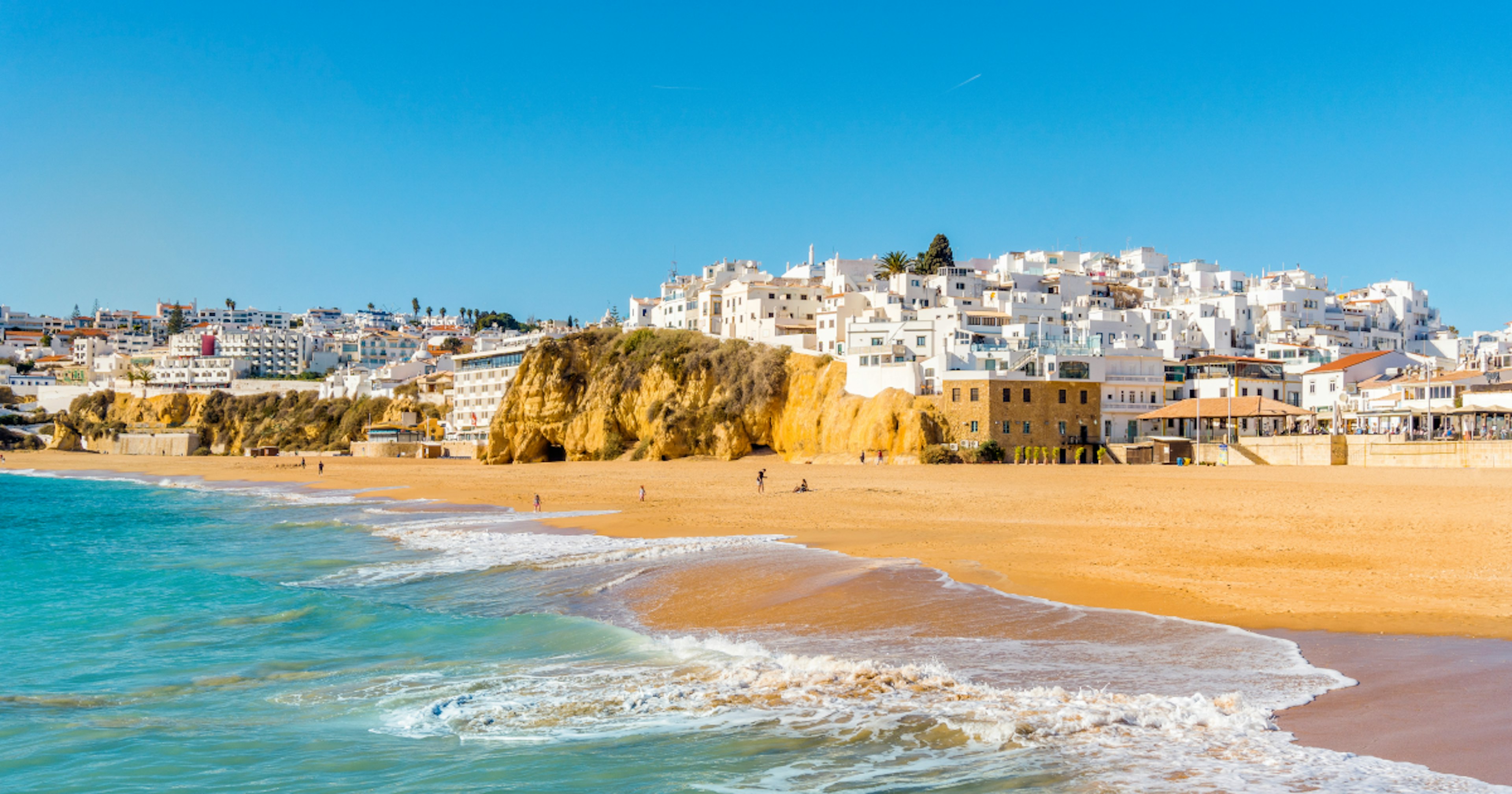 A beach in Faro Portugal