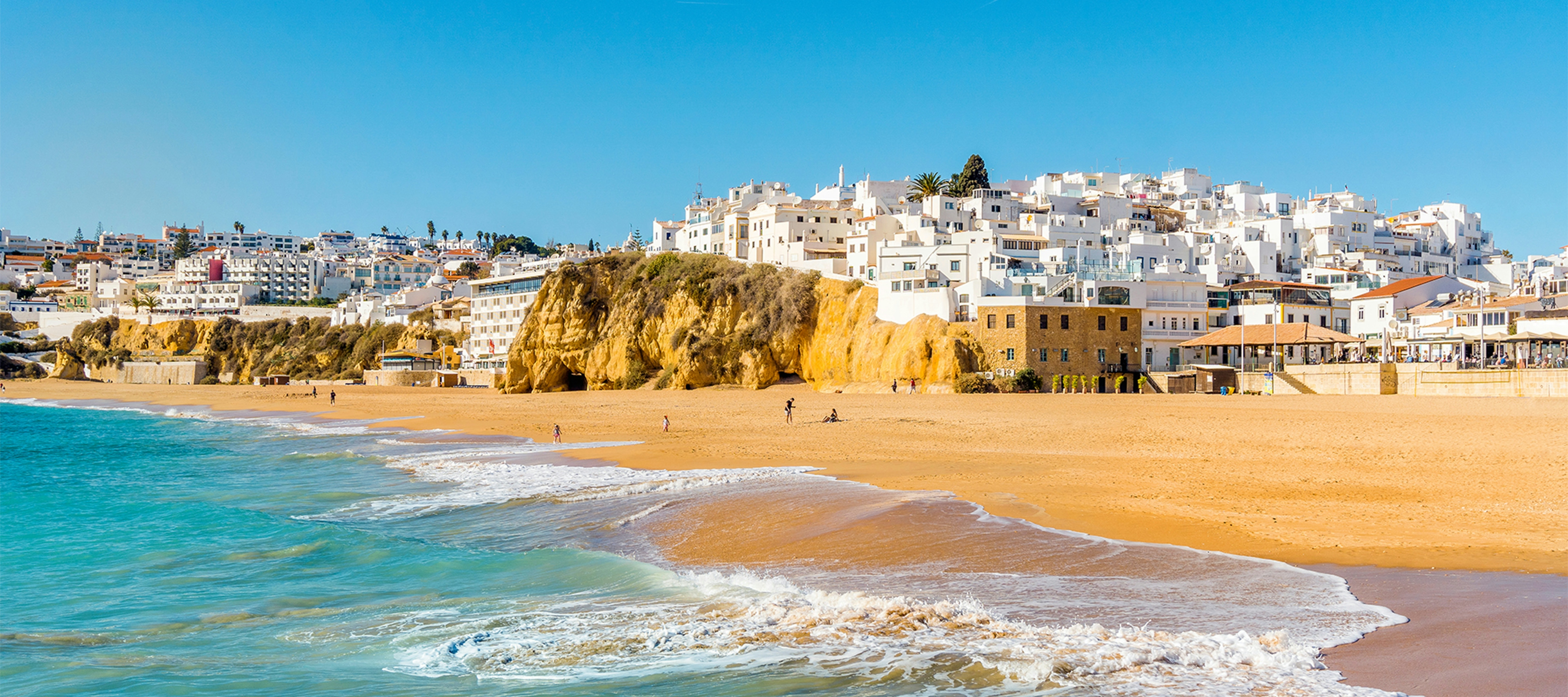 A beach in Faro Portugal