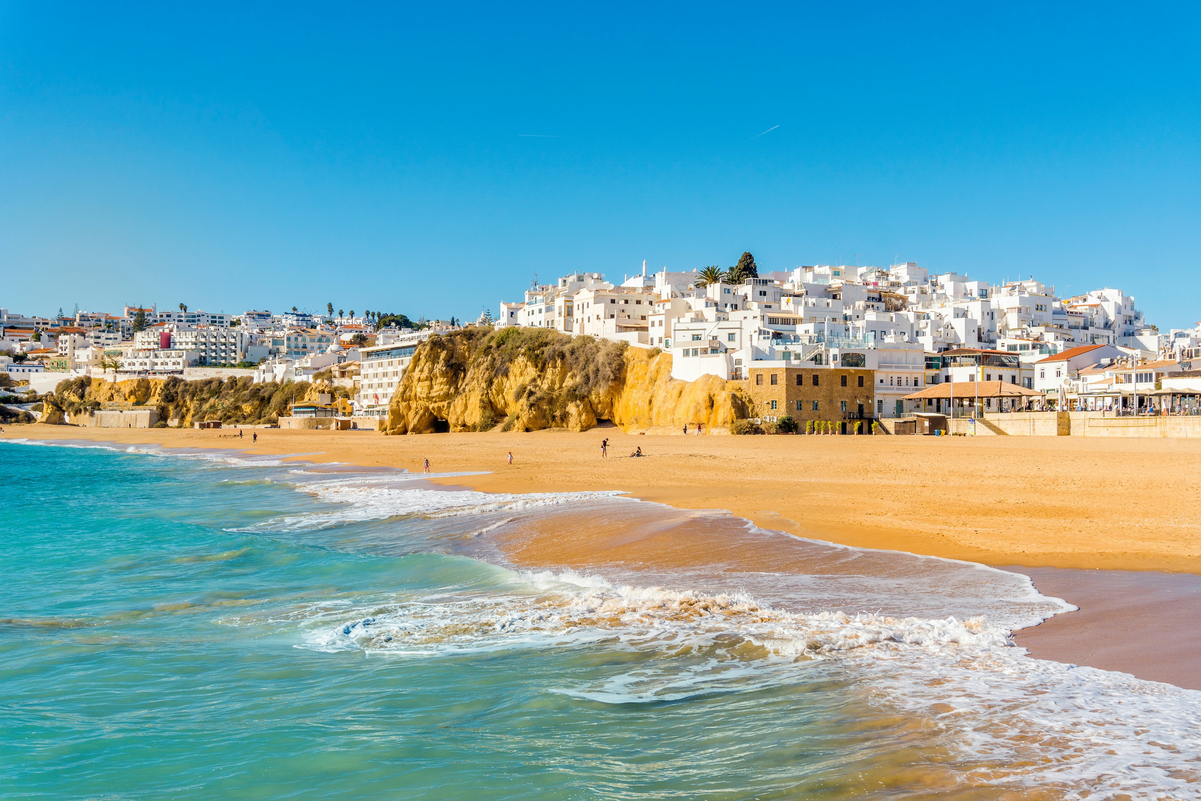 A beach in Faro Portugal