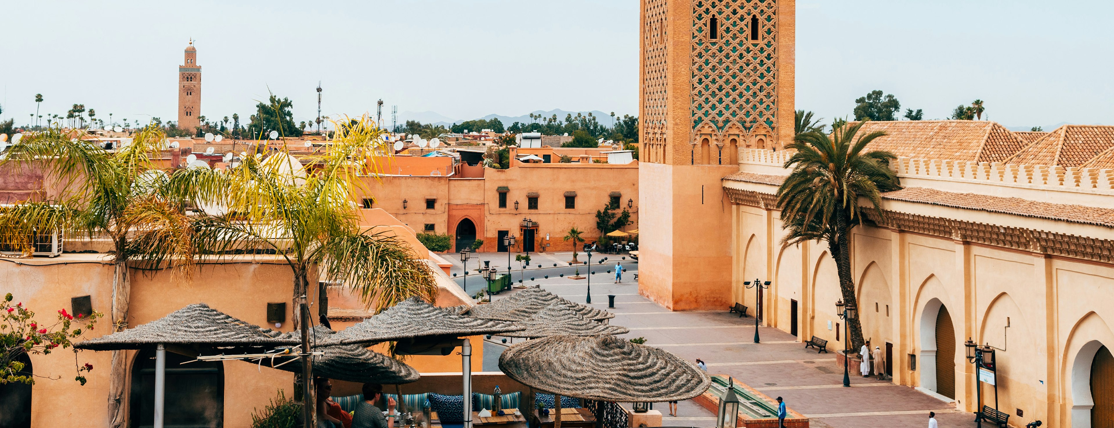 Street view from Marrakech