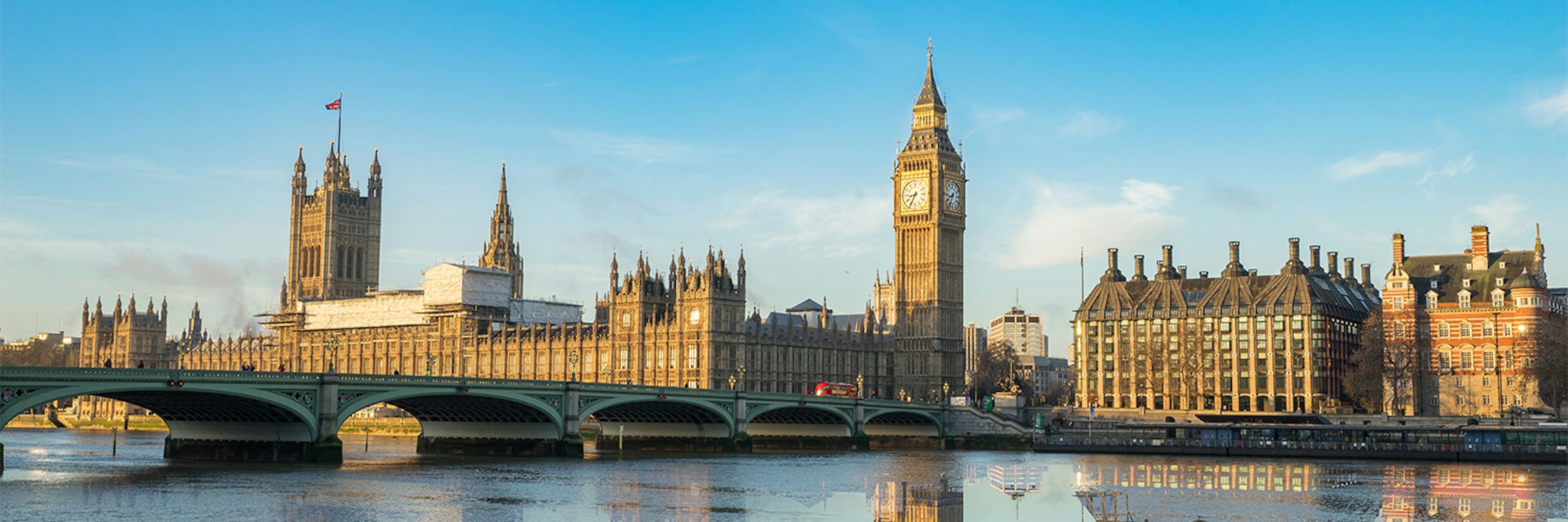 A view of Big Ben in London 