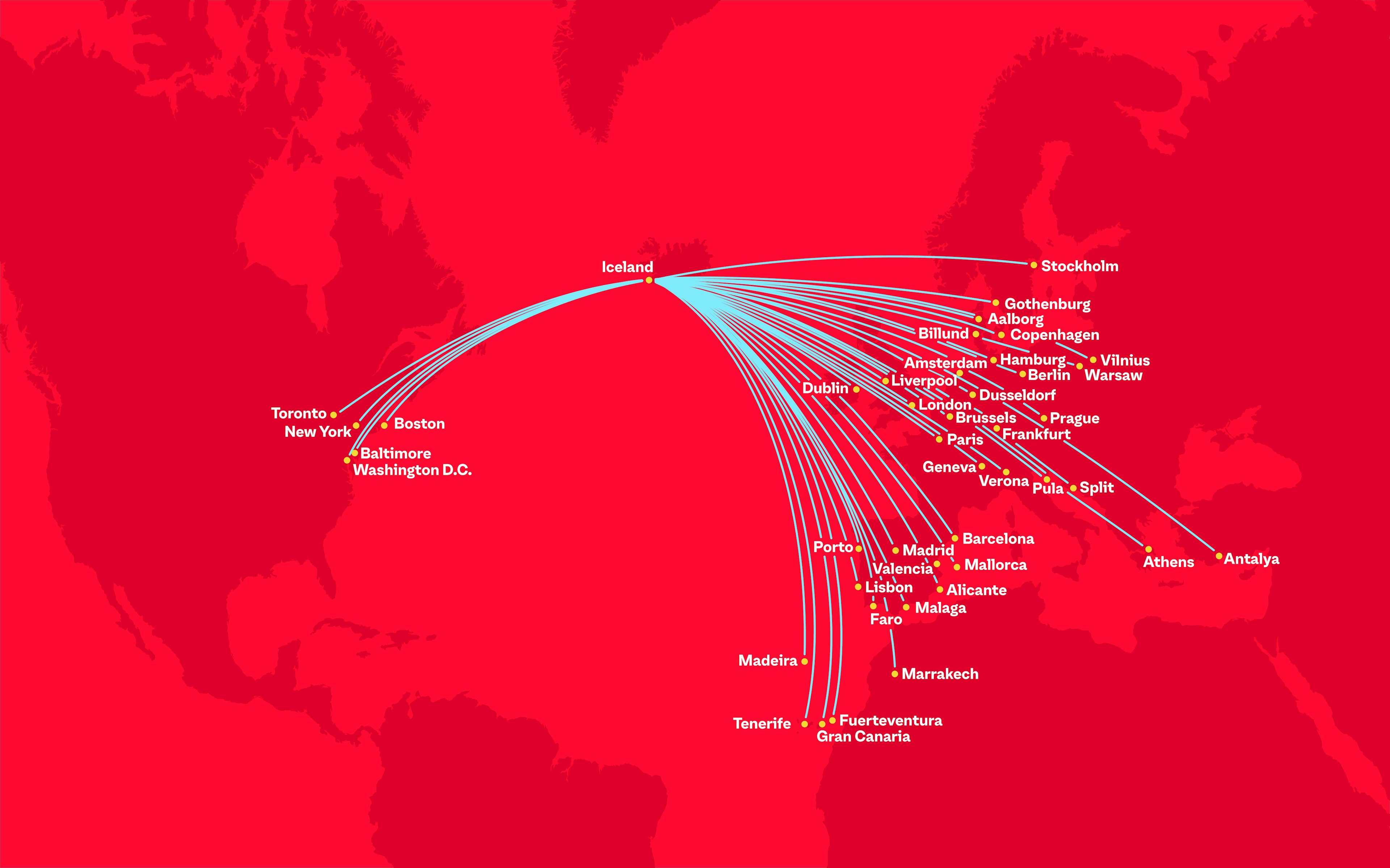 Play's route map