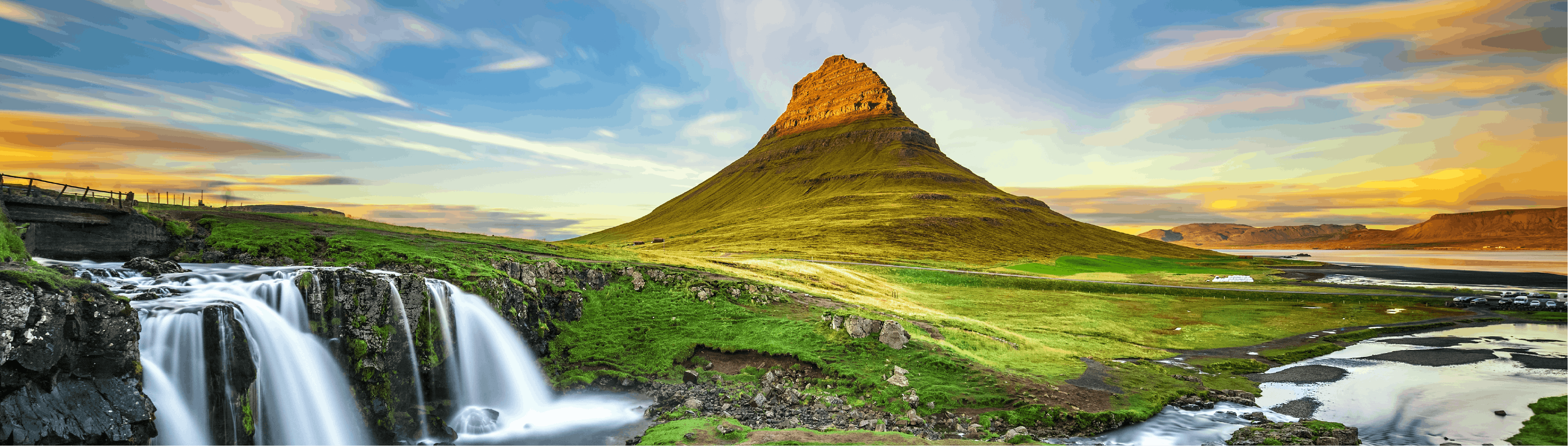 Keilir mountain on a summer day in Iceland