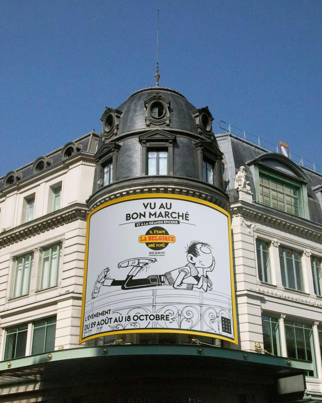 Exposition Belgique au magasin parisien Le Bon Marché Rive Gauche