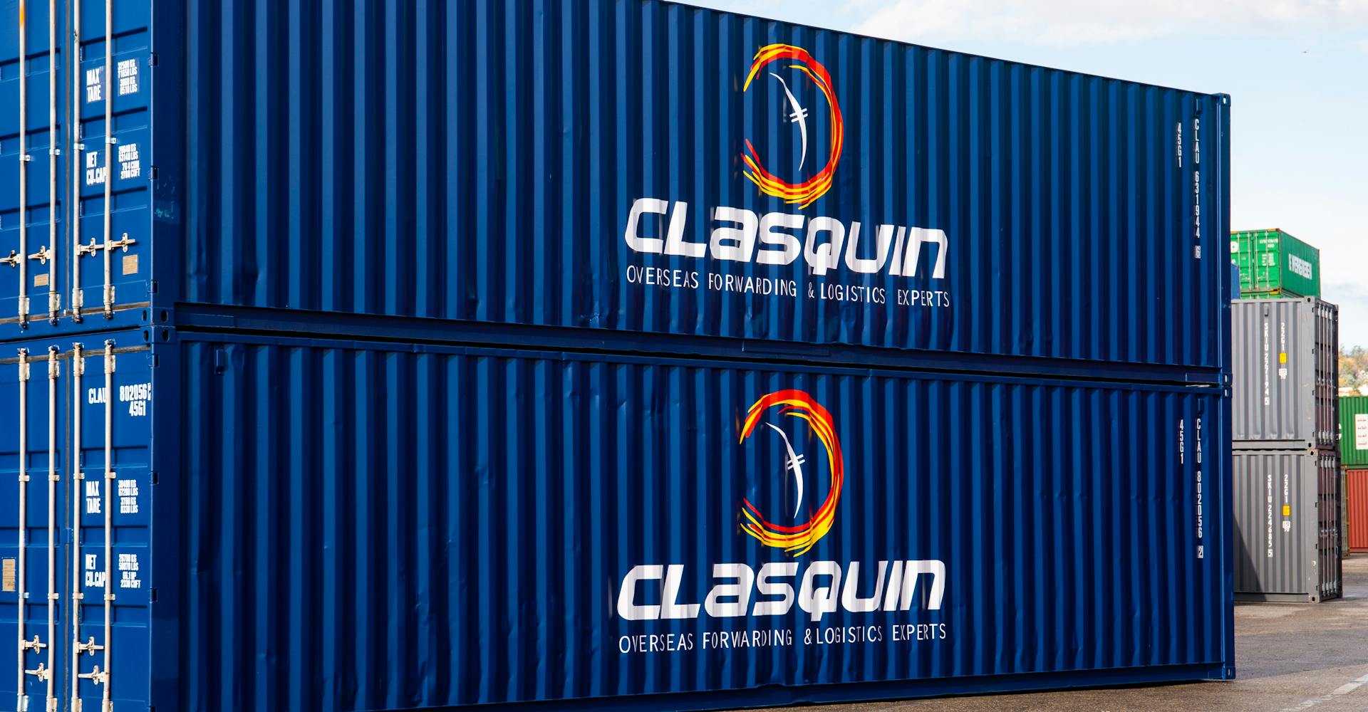 Clasquin container