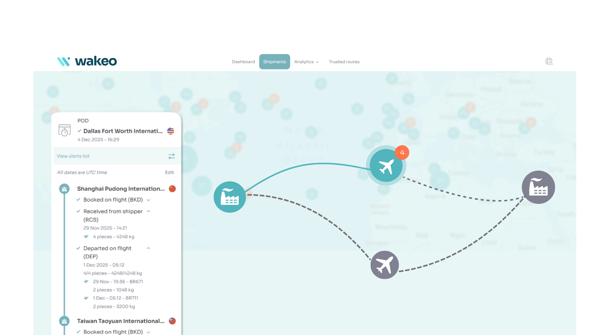 Air Partial Tracking
