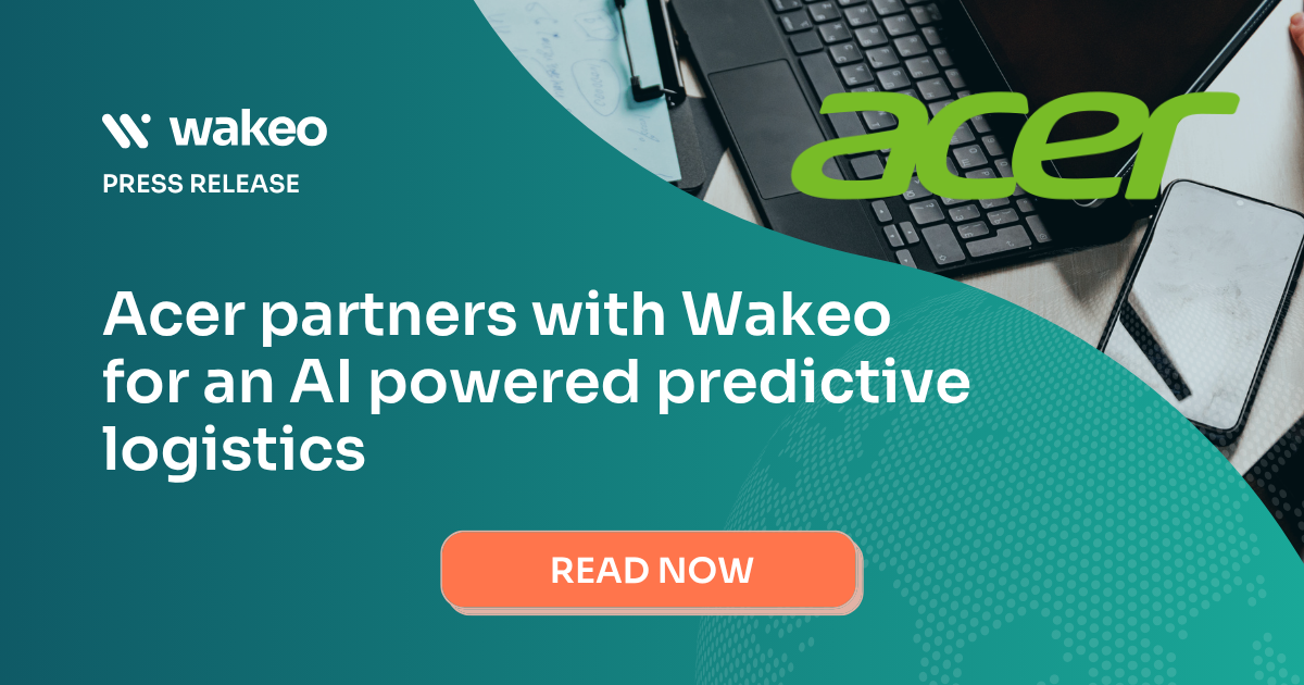 Acer partners with Wakeo for an AI powered predictive logistics