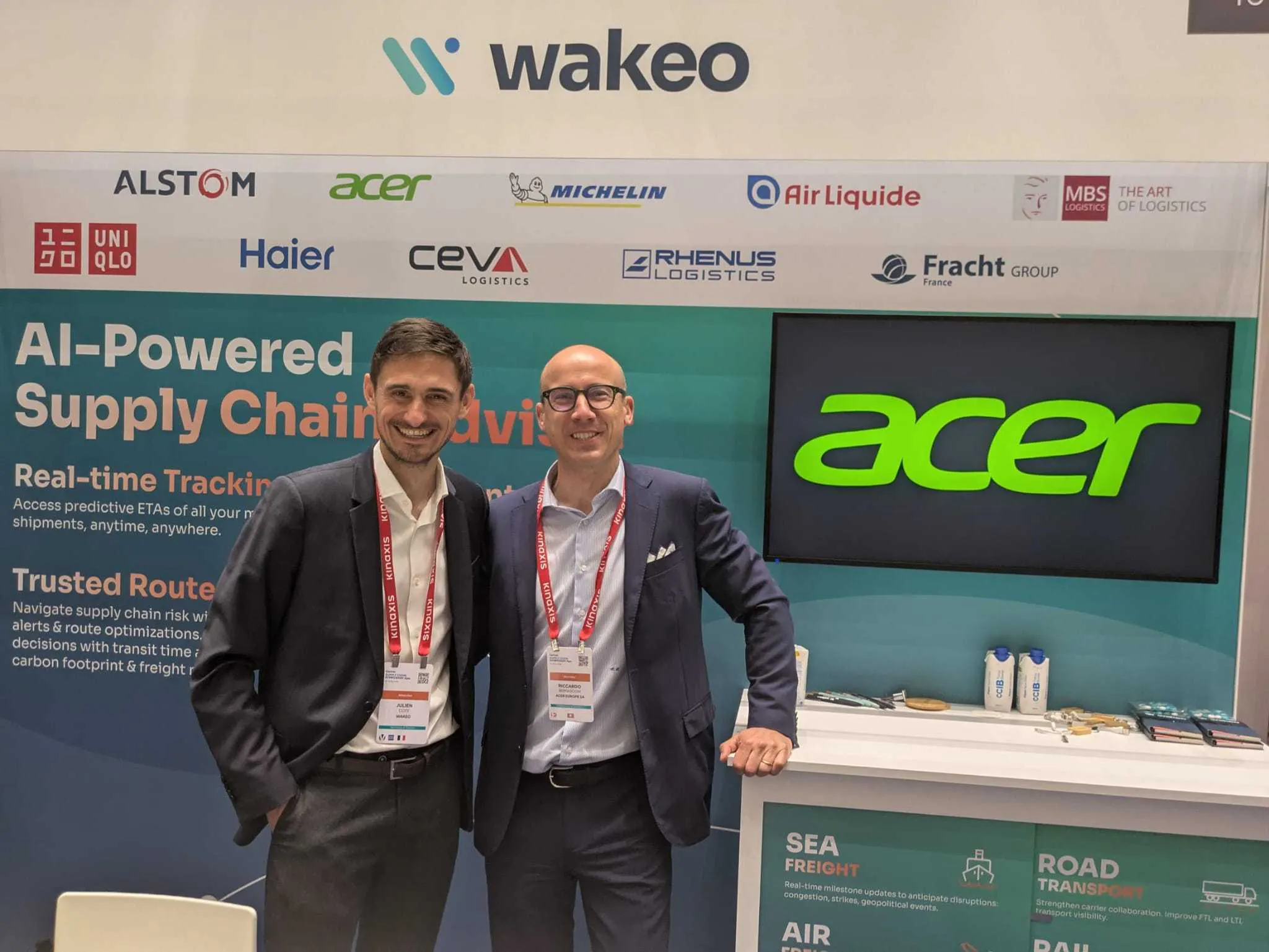 Joint presentation of Acer and Wakeo at Gartner Supply Chain Symposium